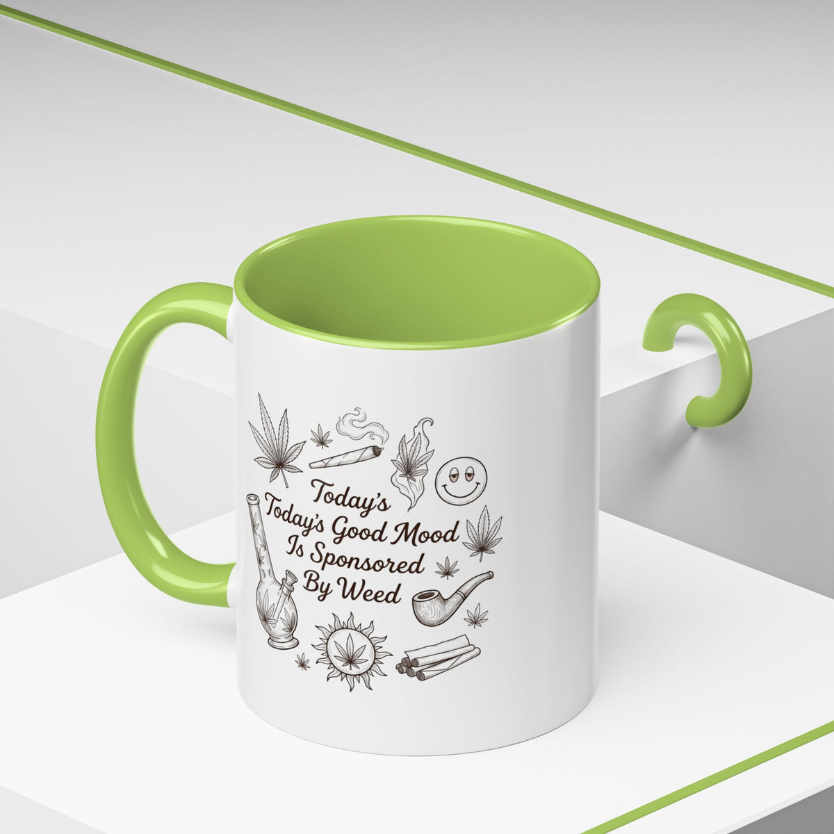 Today’s Good Mood Is Sponsored by Weed Coffee Mug