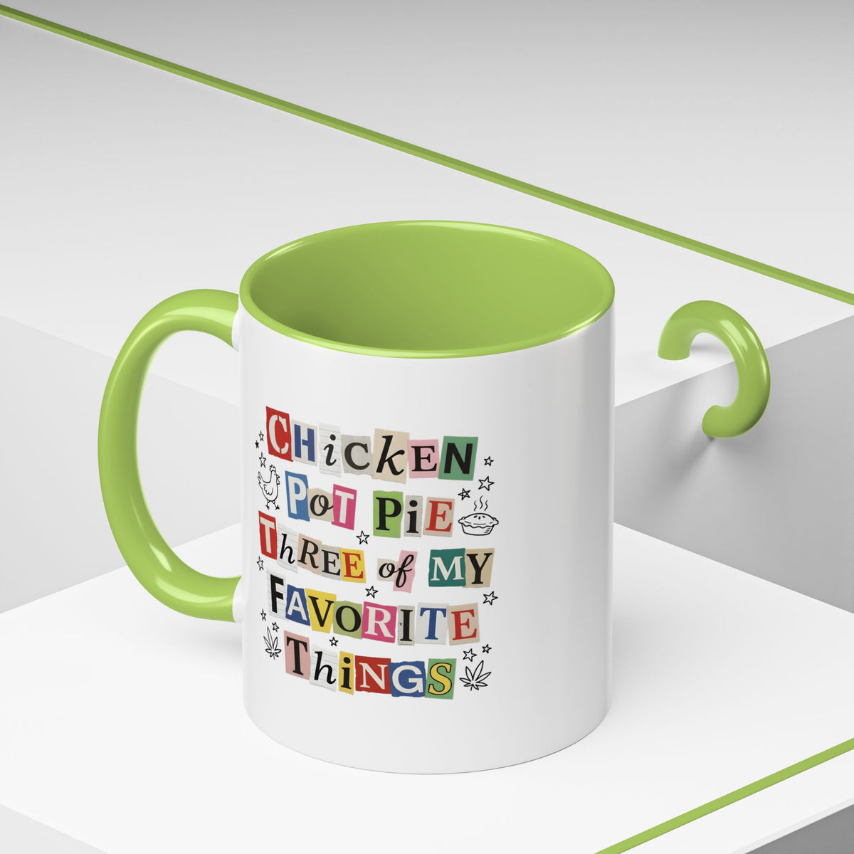 Chicken Pot Pie Three Favorite Things 420 Accent Coffee Mug