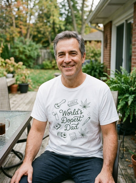 World's Dopest Dad Tee – Funny Gift for Dad