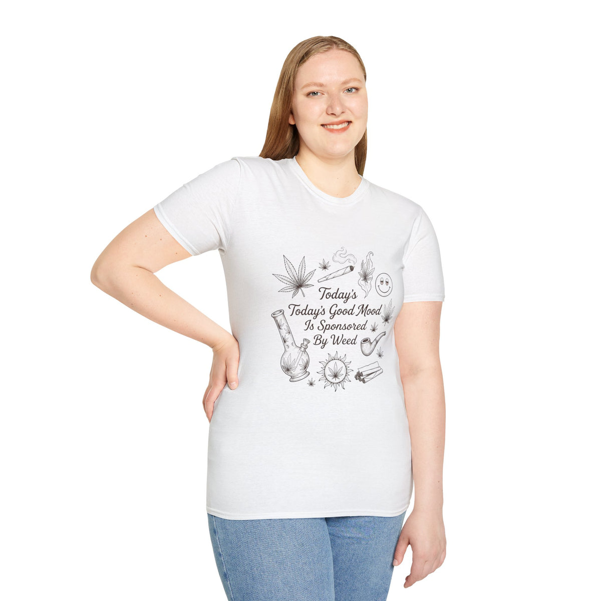 Weed Vibes Tee – Good Mood Sponsored by Weed