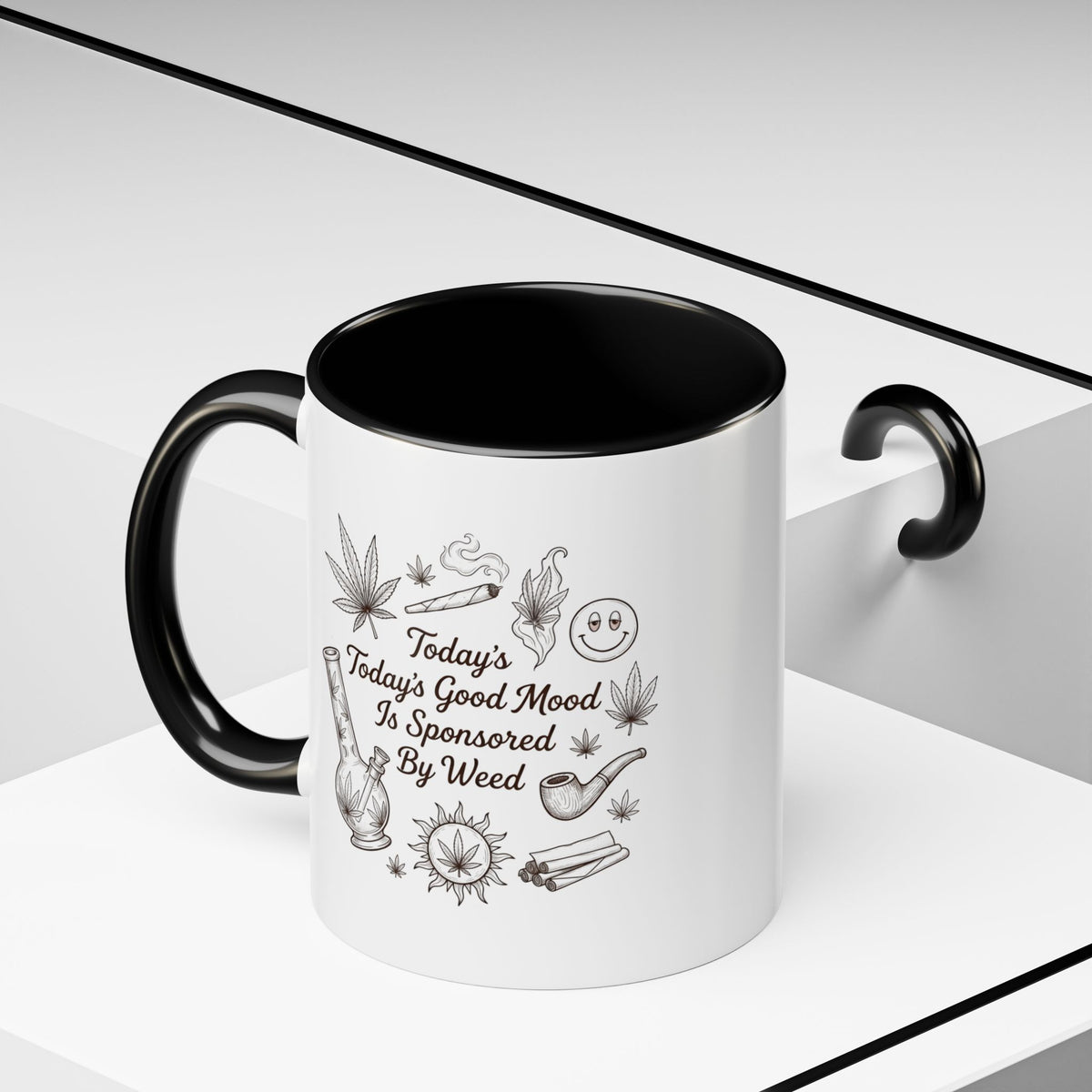 Today’s Good Mood Is Sponsored by Weed Coffee Mug