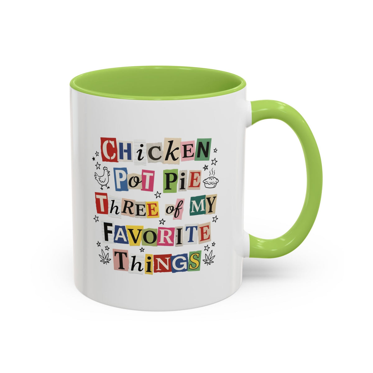 Chicken Pot Pie Three Favorite Things 420 Accent Coffee Mug