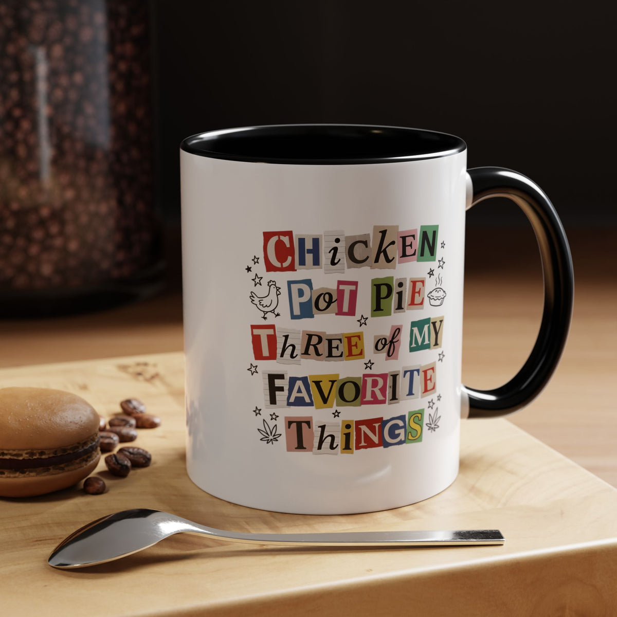 Chicken Pot Pie Three Favorite Things 420 Accent Coffee Mug