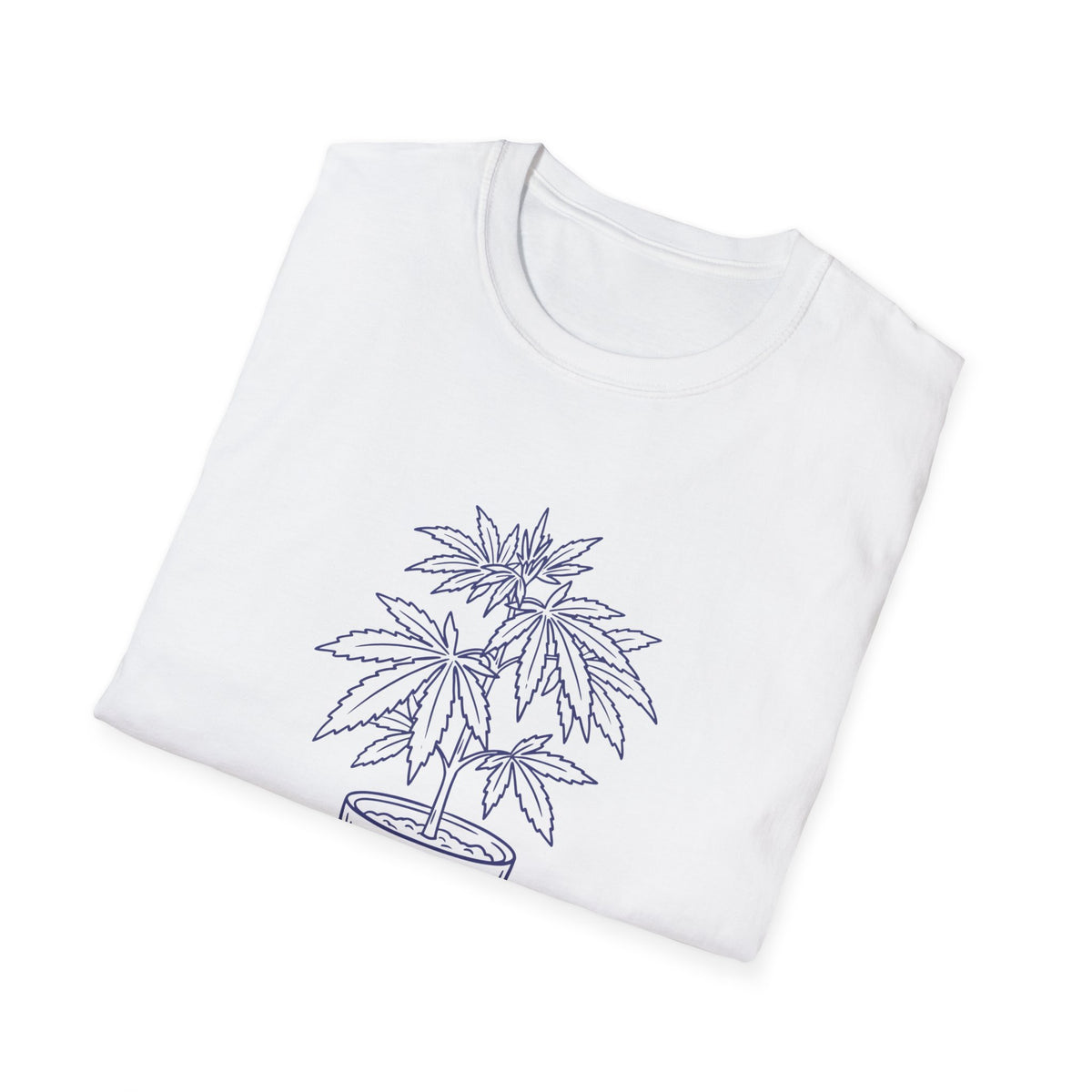 I Love Mary Jane Tee – Botanical Cannabis Plant Graphic