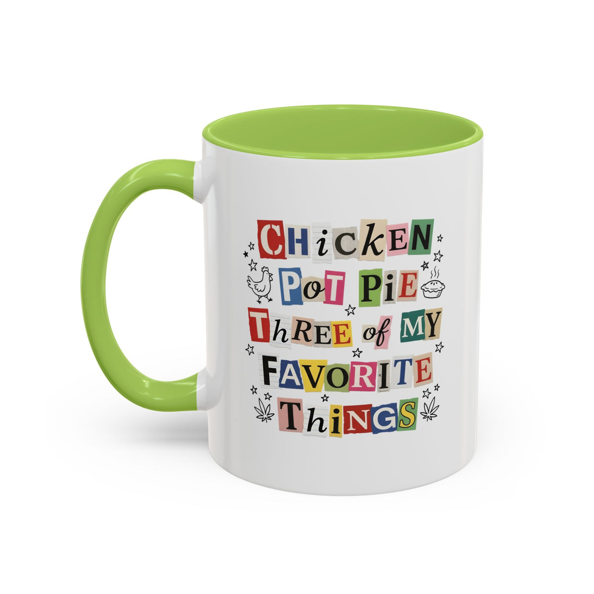 Chicken Pot Pie Three Favorite Things 420 Accent Coffee Mug