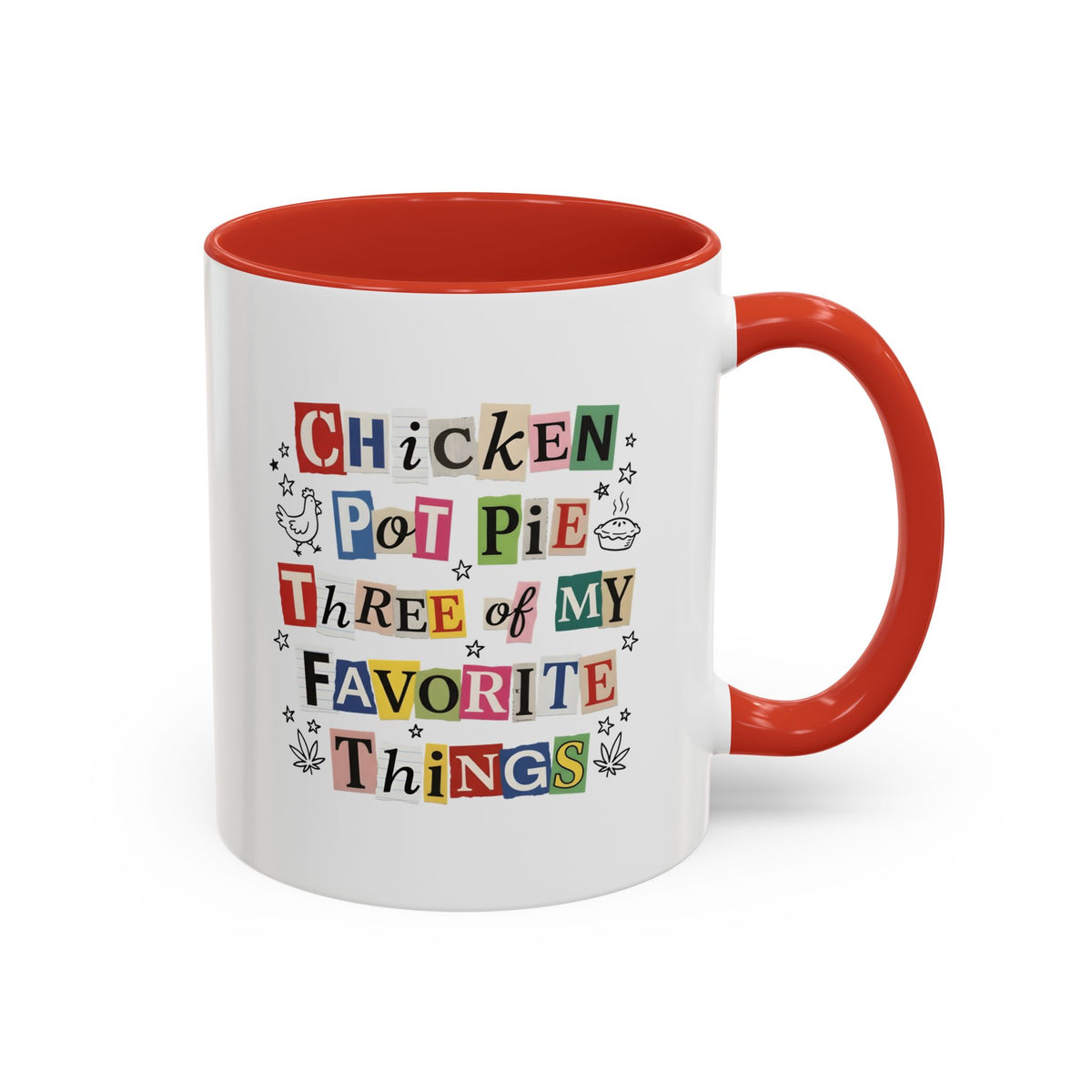 Chicken Pot Pie Three Favorite Things 420 Accent Coffee Mug