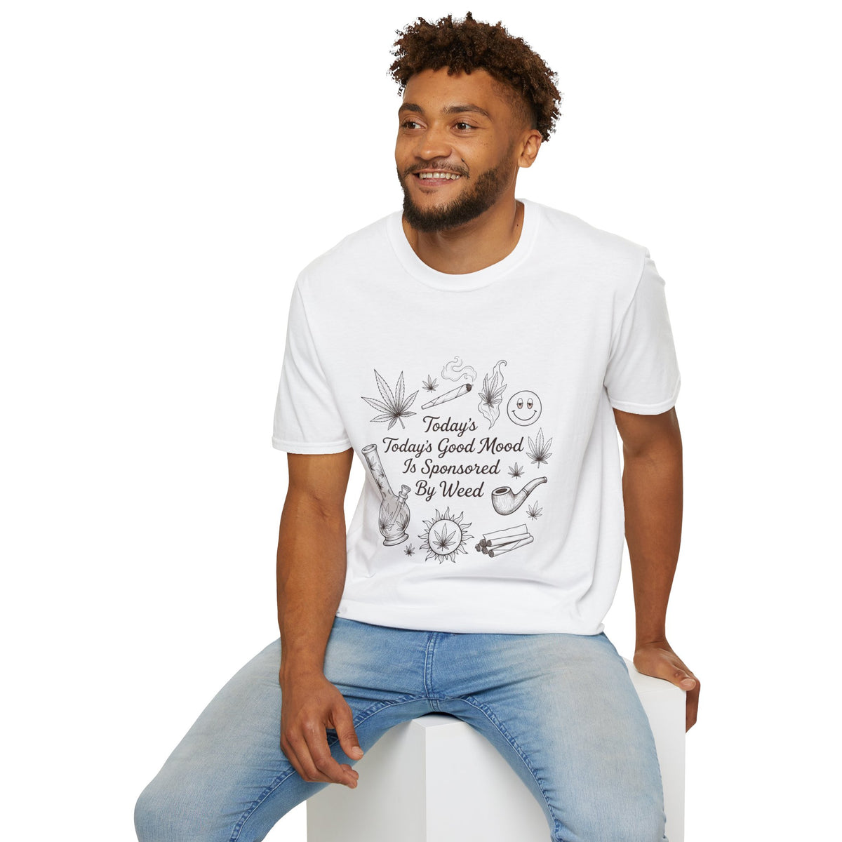 Weed Vibes Tee – Good Mood Sponsored by Weed