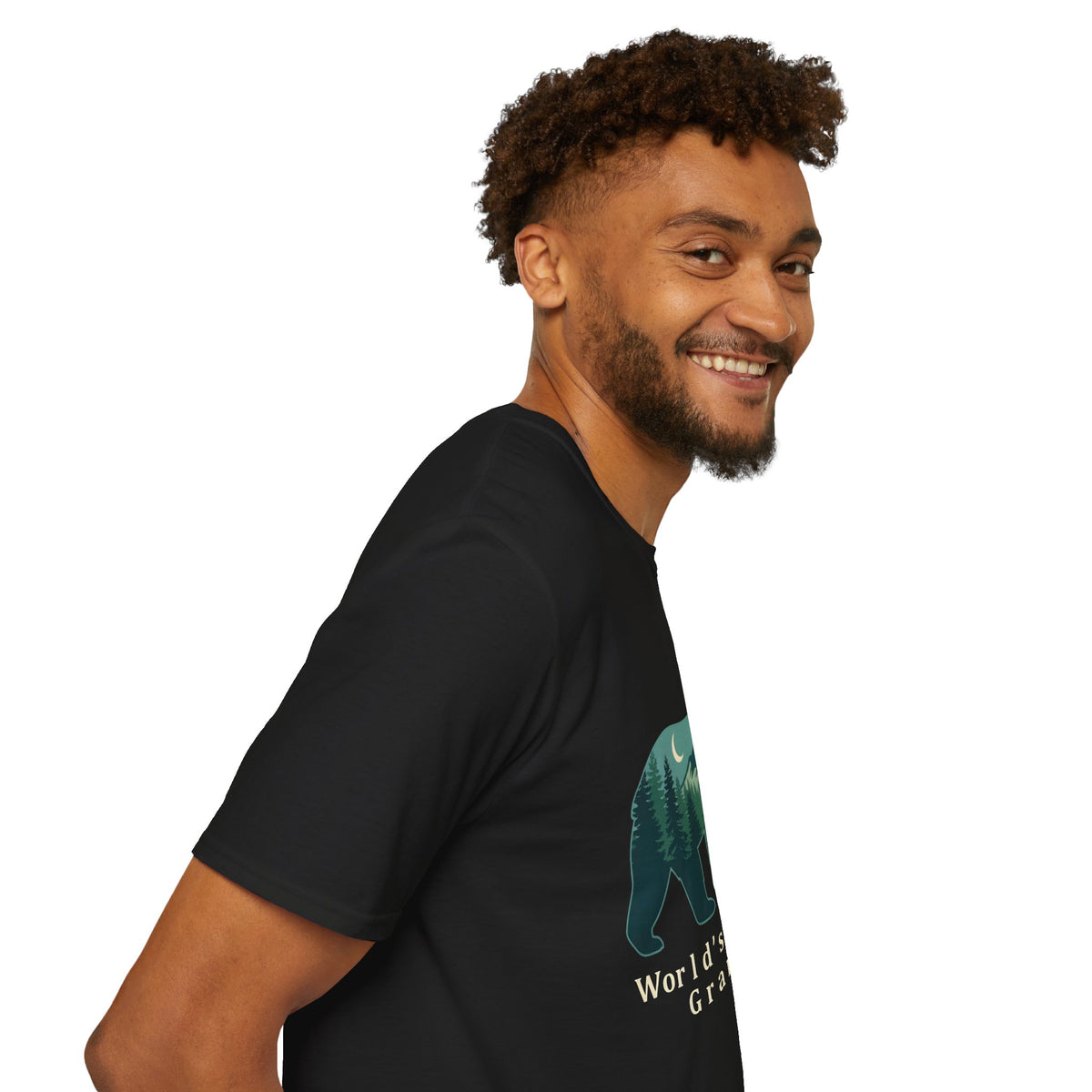 World's Dopest Grandpa Tee – Bear & Mountain Graphic