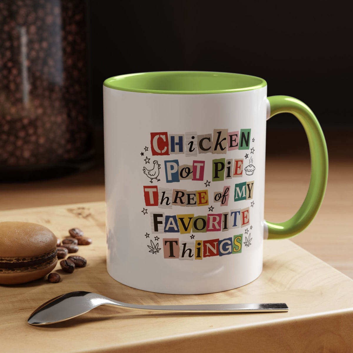 Chicken Pot Pie Three Favorite Things 420 Accent Coffee Mug