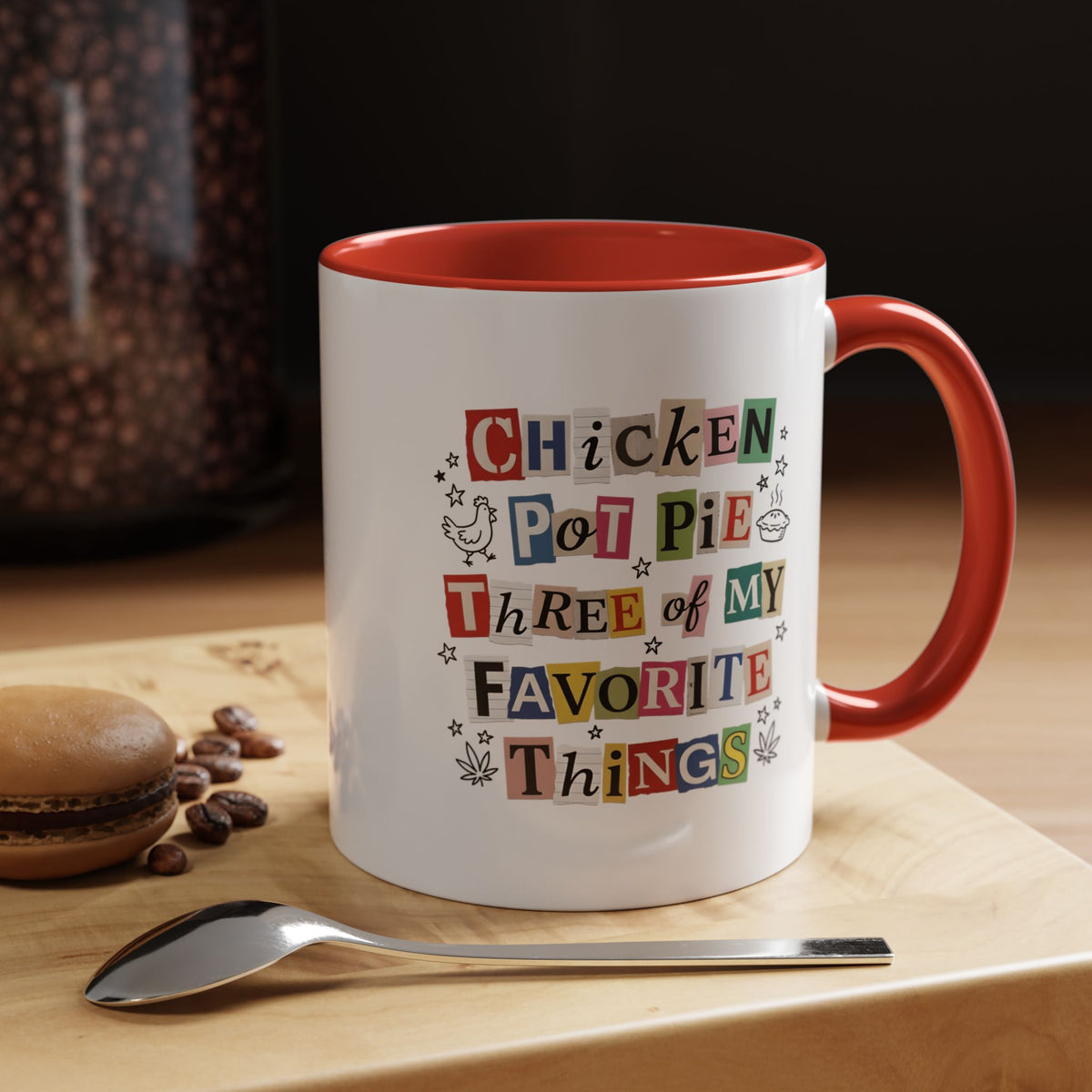 Chicken Pot Pie Three Favorite Things 420 Accent Coffee Mug