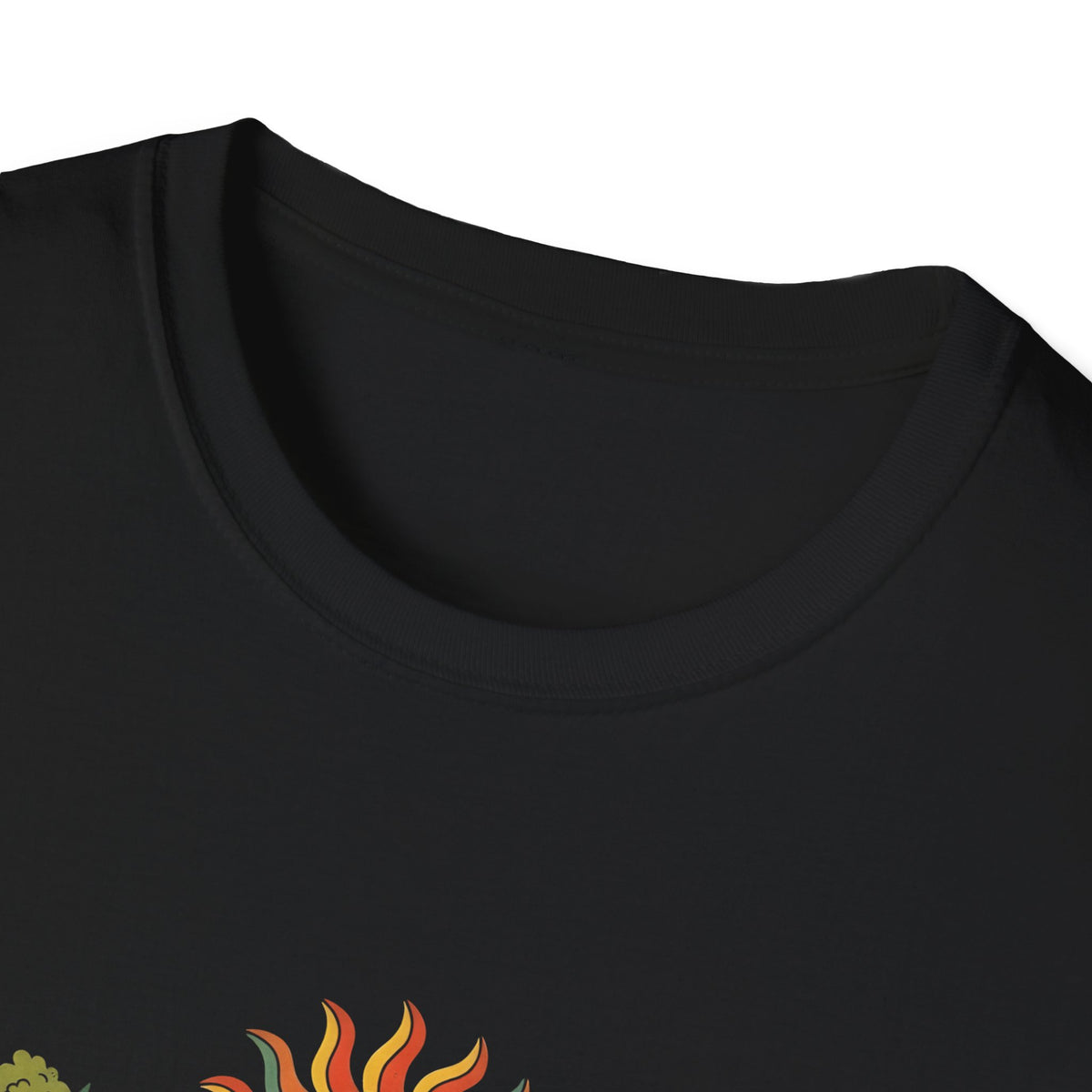 Good Mood Sponsored by Weed Tee – Retro Smiling Flowers