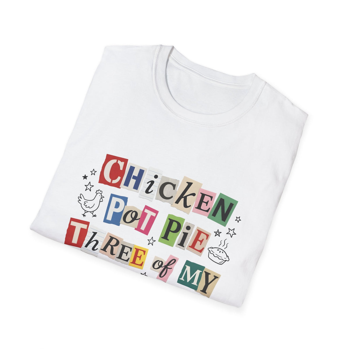 Chicken Pot Pie Tee – Three of My Favorite Things